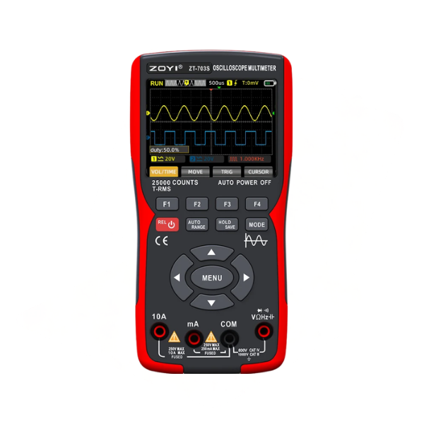 50MHz 3in1 Digital Multimeter Oscilloscope Waveform Generator