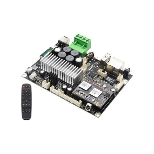 Multiroom WiFi Stereo Amp Board with Remote and DAC