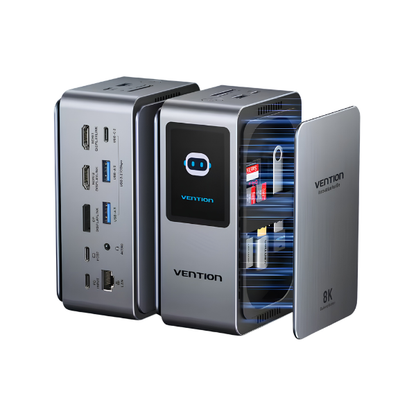 USB-C 13in1 Triple Display Docking Station 10Gbps