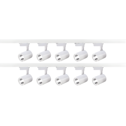 10PCS White LED Track Spotlights Super Bright Ceiling Lamps