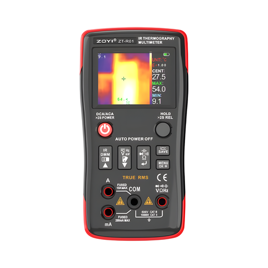 Portable 240x240 IR Thermal Multimeter for HVAC ZT-R01