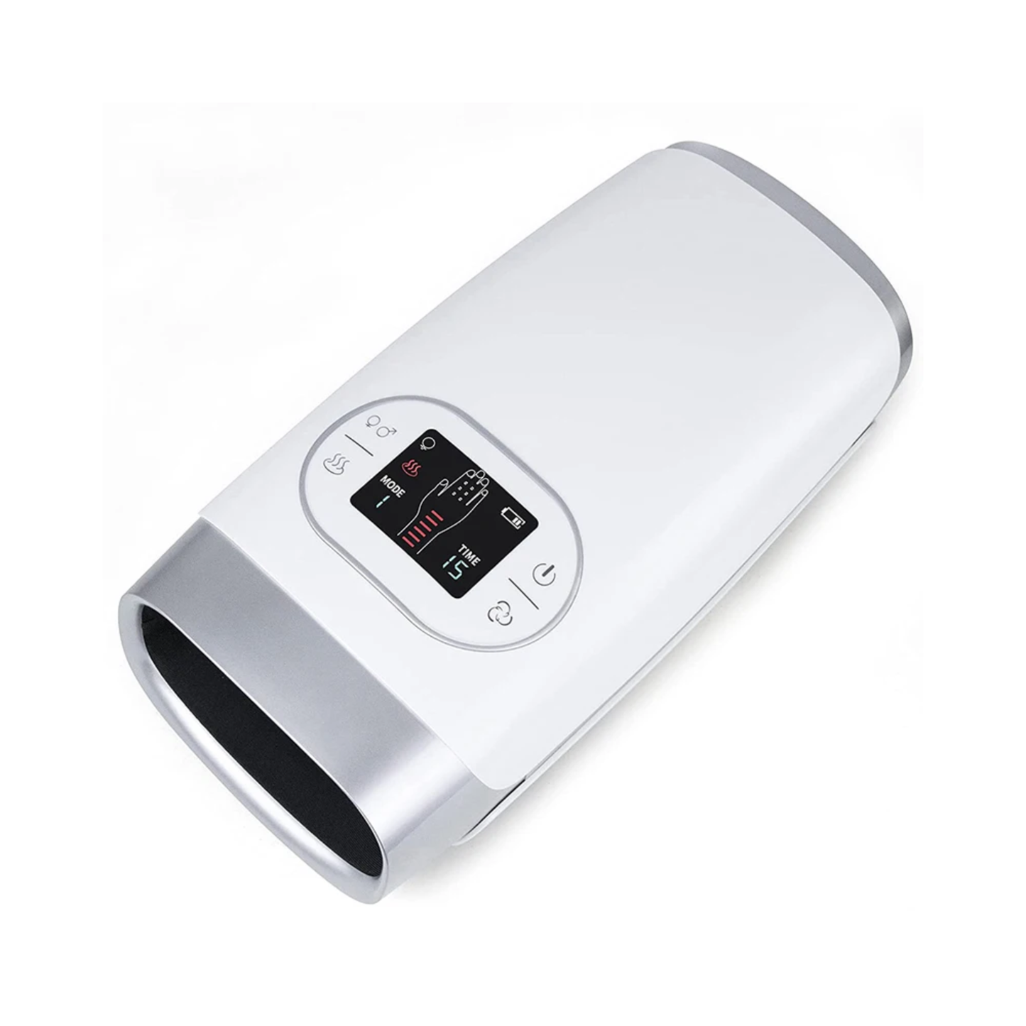 Portable Hand and Finger Massage Device with Heat