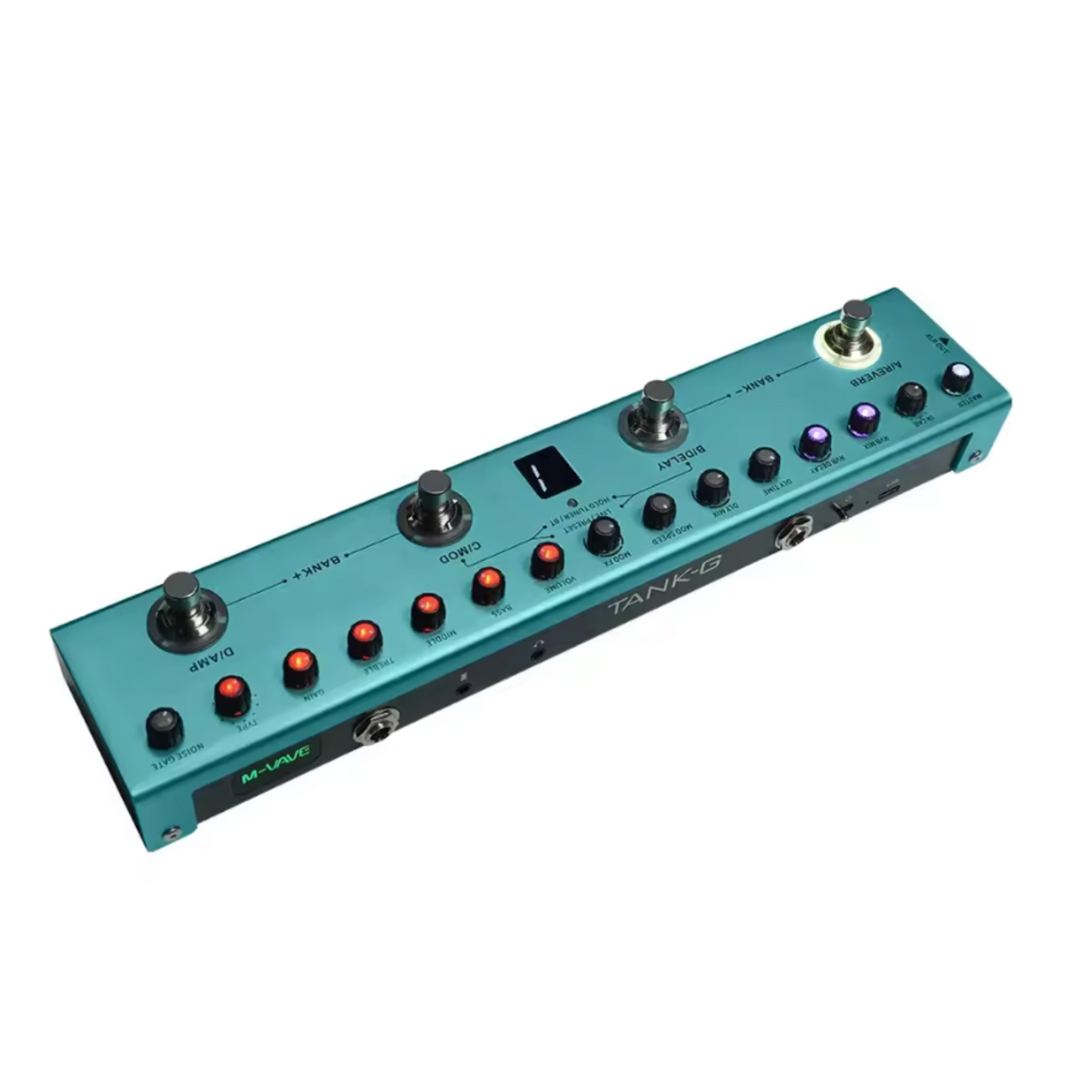 Multi Effects Bass Processor with USB C and 36 Presets