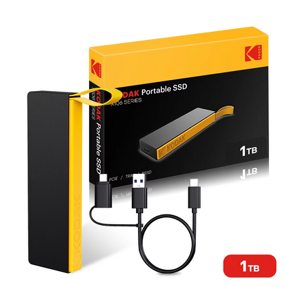 Portable 1TB External SSD USB 3.2 Type-C Mini Drive