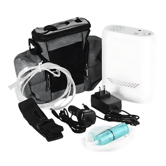 2L Rechargeable Portable Oxygen Concentrator with Carry Bag AU Plug
