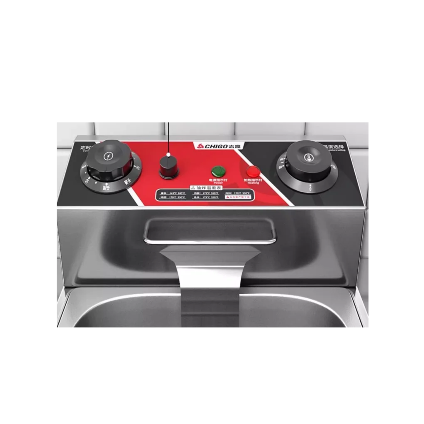 10L Dual Tank Electric Deep Fryer Commercial Kitchen