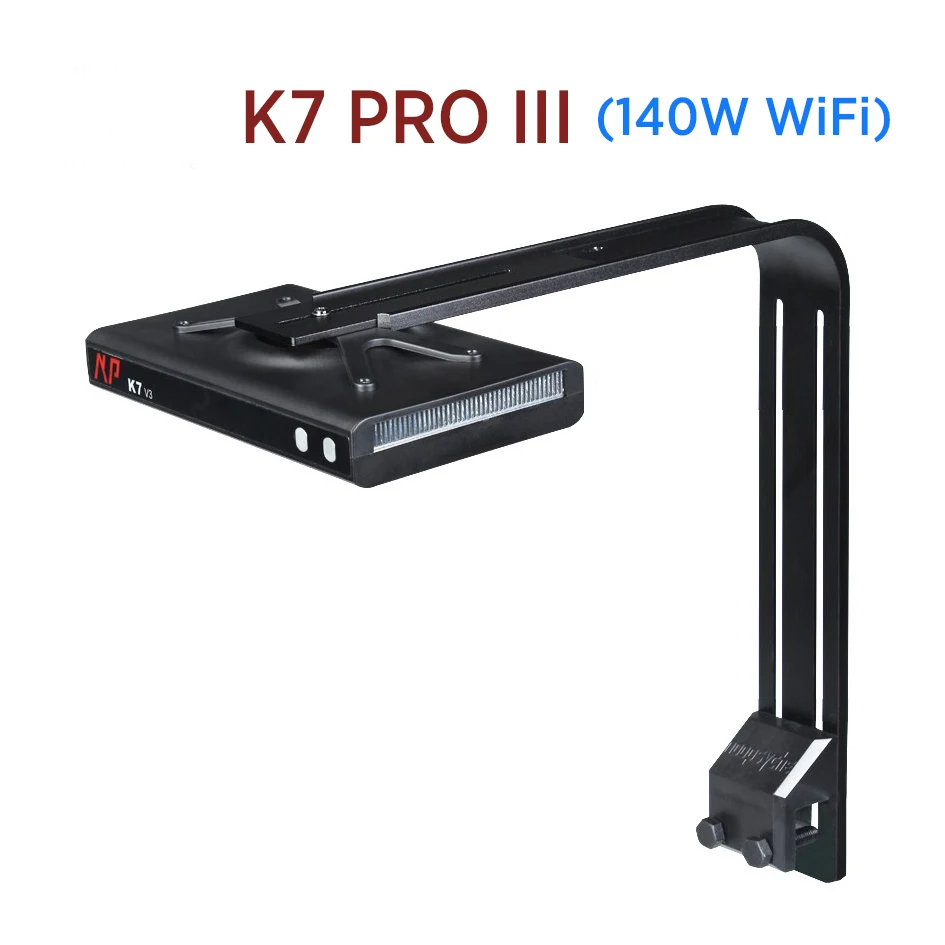 Smart 140W Coral Reef LED Aquarium Light with App Control Bracket