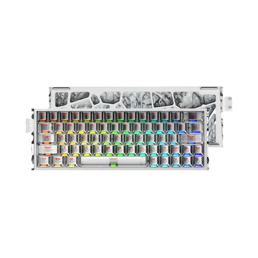 Dual Core Compact Gaming Keyboard Hot Swap Design