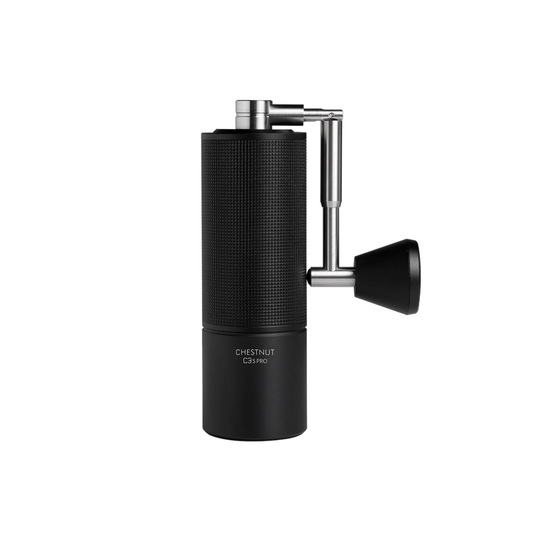 Portable Manual Coffee Grinder Adjustable Steel Burr 25g Black