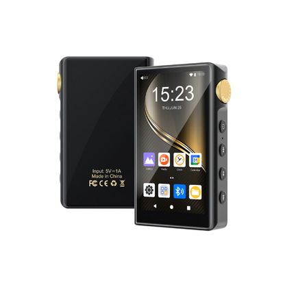 Portable Hi-Res Audio Player Bluetooth WiFi 32GB Android 12