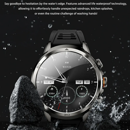 Advanced Android Smart Watch with Large Storage and Health Monitor
