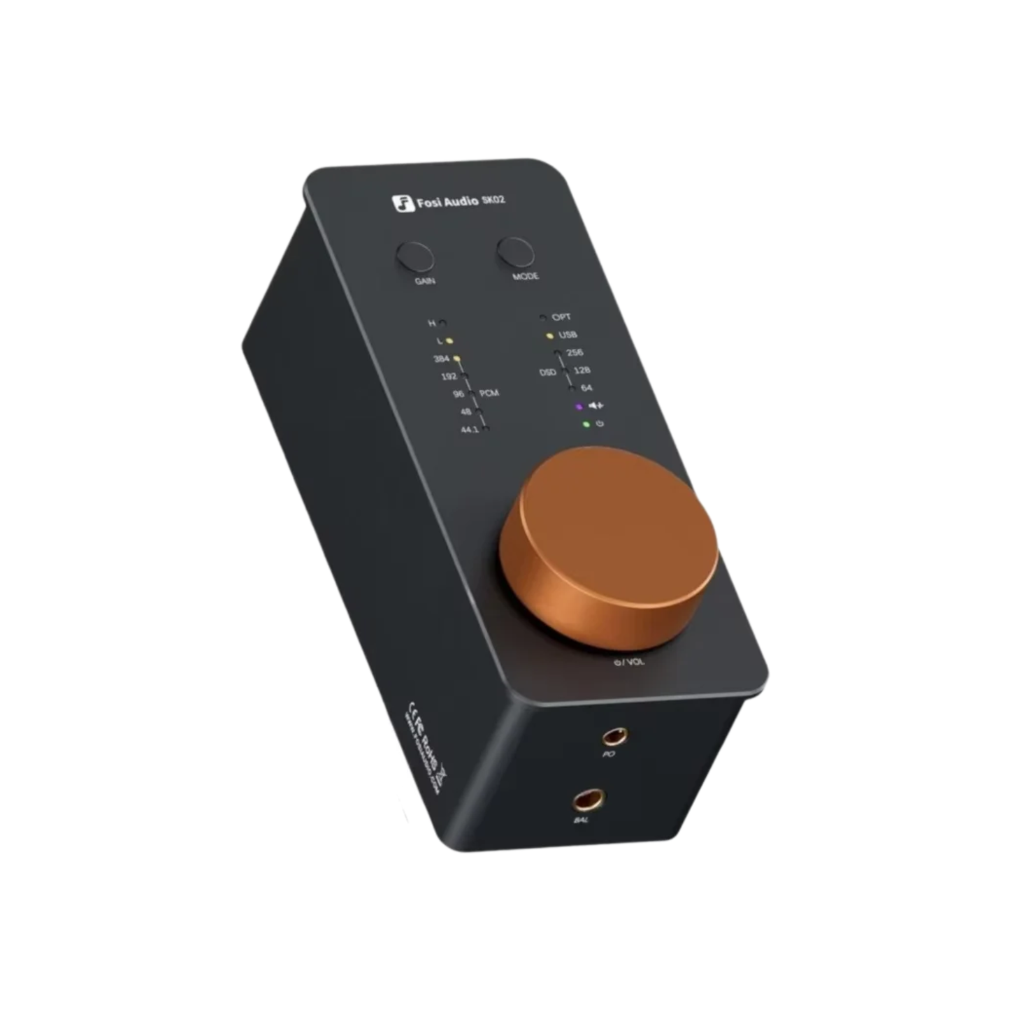 USB DAC Headphone Amplifier with Balanced Output
