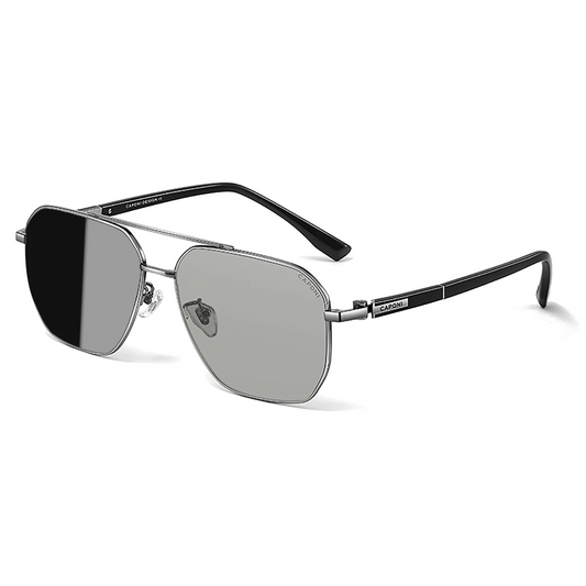 Gray Photochromic Sunglasses with UV Protection