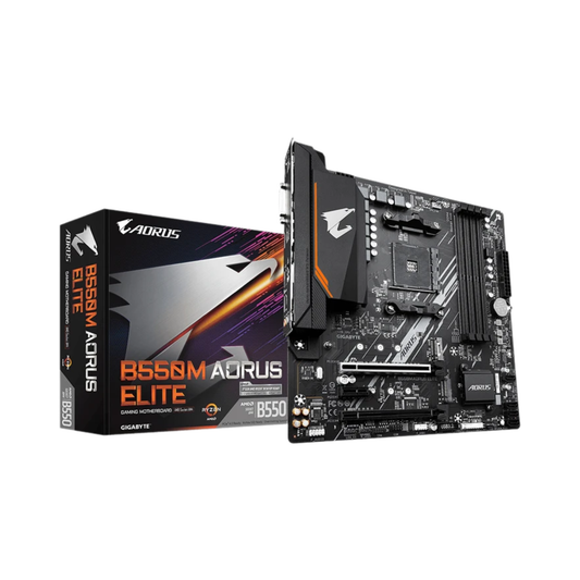 GIGABYTE B550M AM4 Micro ATX Motherboard for Ryzen 3000–5000 CPUs