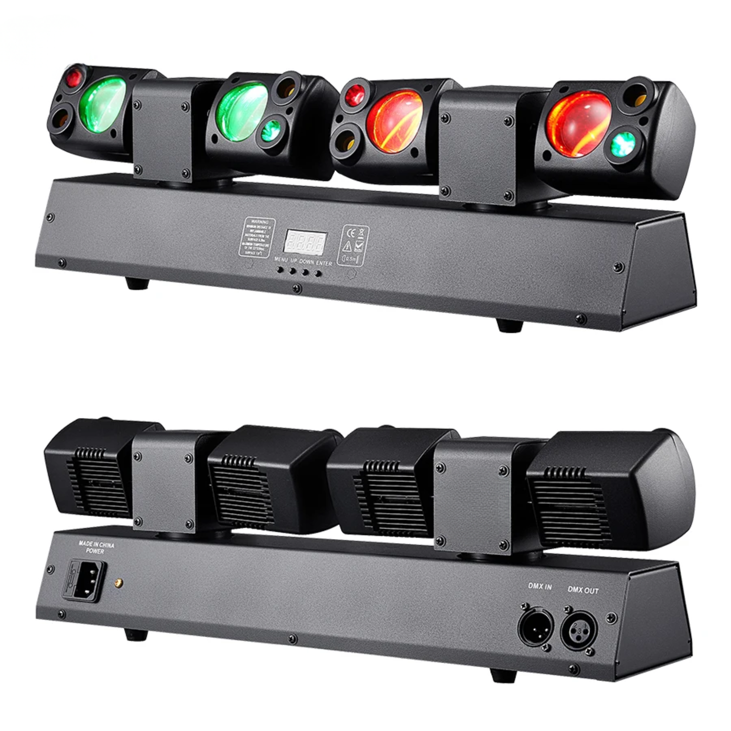 80W LED Dual-Head Moving Head DJ Party Light