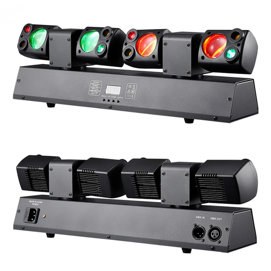 80W LED Dual-Head Moving Head DJ Party Light