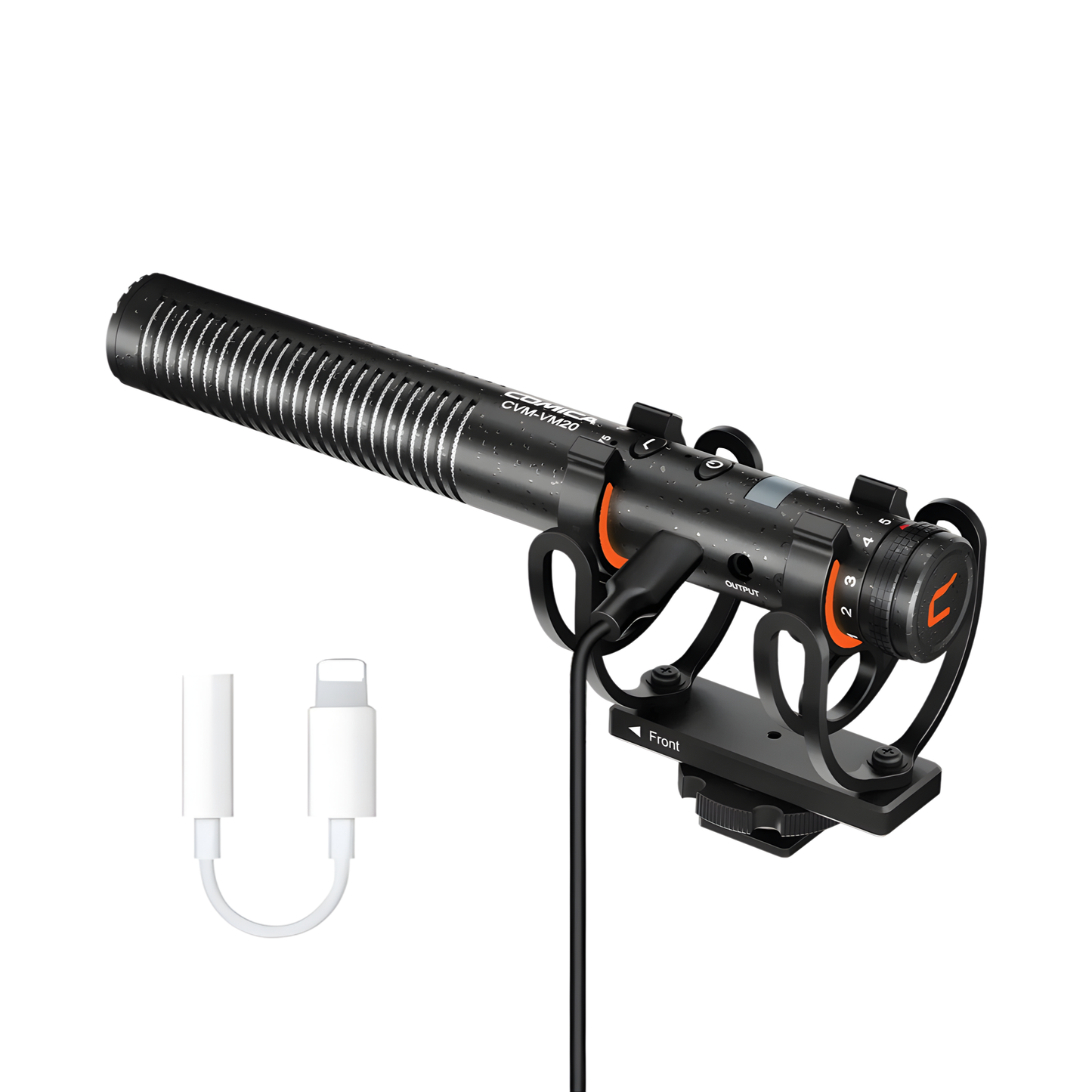 VM20 Lightning Mic with Shock Mount for Mobile Devices