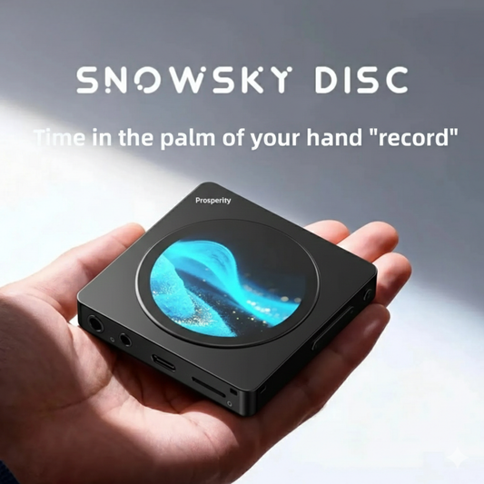 Hi-Res Bluetooth WiFi Portable Disc Music Player