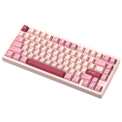 Tri-Mode RGB Gaming Keyboard Spray Pink FR4