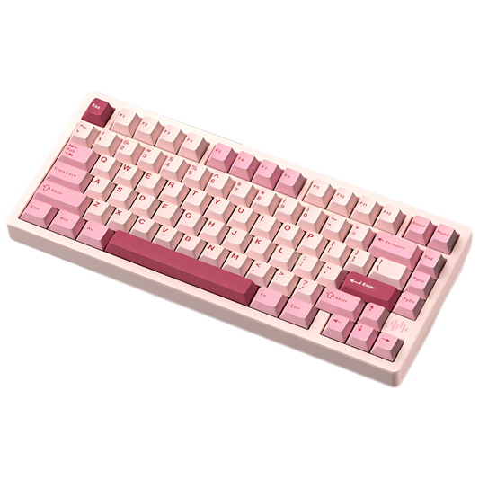 Tri-Mode RGB Gaming Keyboard Spray Pink FR4