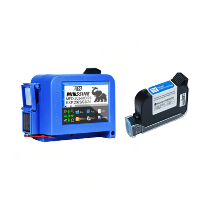 Portable Handheld Inkjet Printer QR Barcode Date Coder