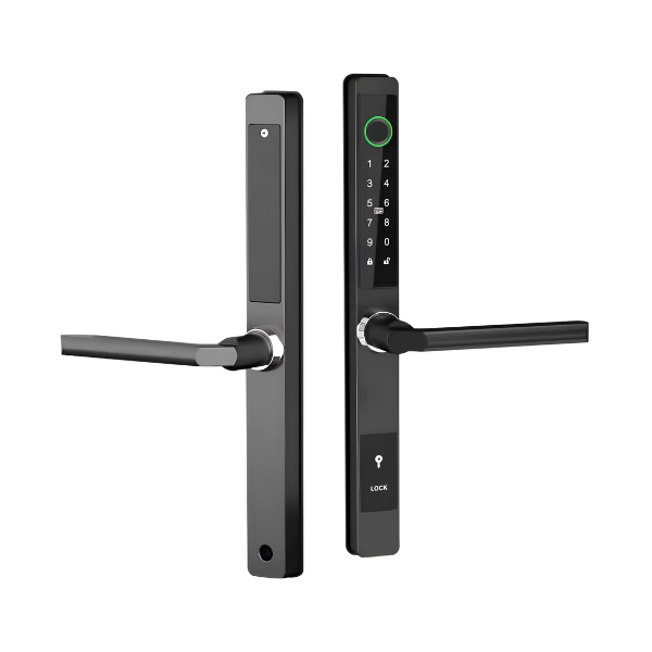 Waterproof Smart Sliding Door Lock Fingerprint Bluetooth PIN