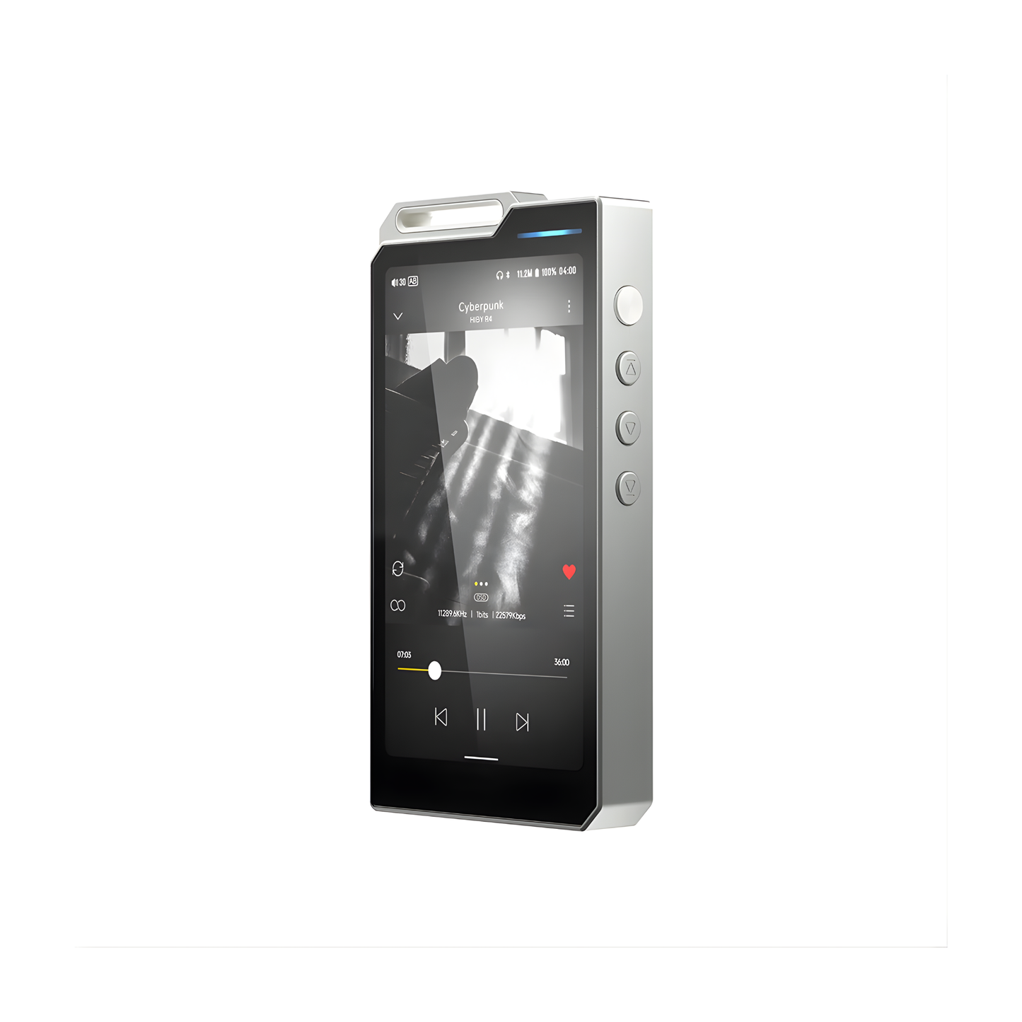 Android Lossless Audio Player with USB DAC White