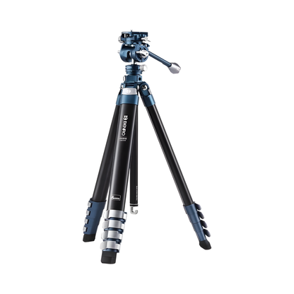 Professional Camera Tripod Aluminum Head Single Handle
