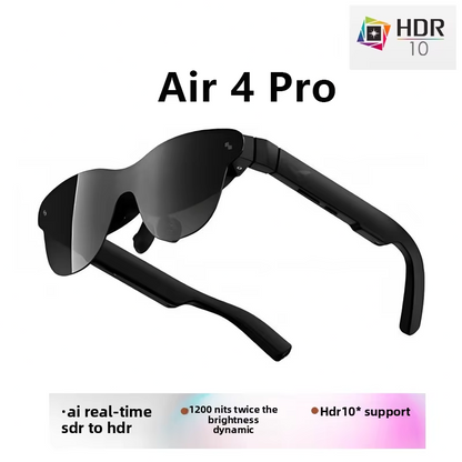AR Video Glasses with HDR10 Private Cinema Display