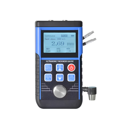 Digital Ultrasonic Thickness Gauge 1-350mm Metal Thickness Tester