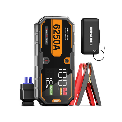 6000A 12V Car Jump Starter Portable Power Bank