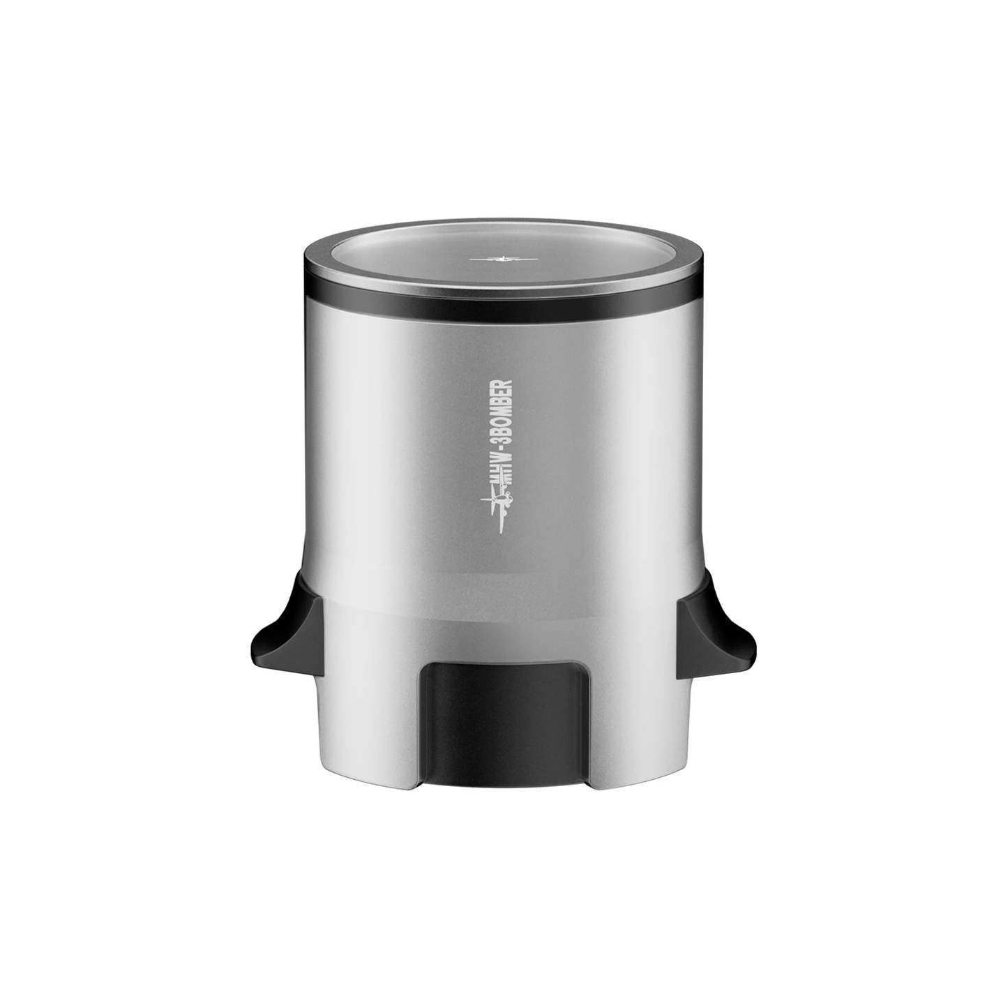Silver 58mm Espresso Grounds Dosing Cup and Funnel