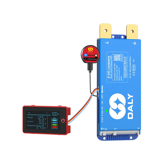 8-24S 150A LiFePO4 BMS with 3LCD Display