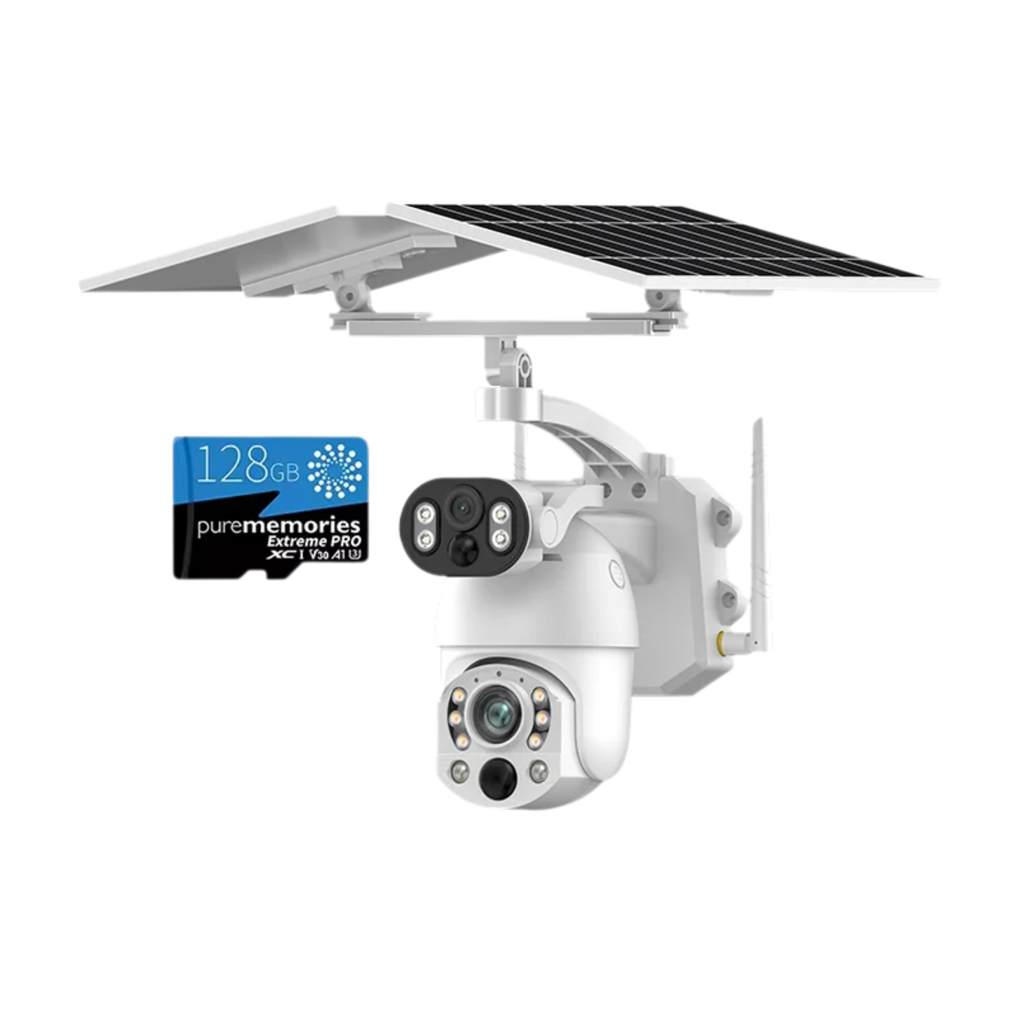 10MP 4G WiFi Solar Security Camera 128GB