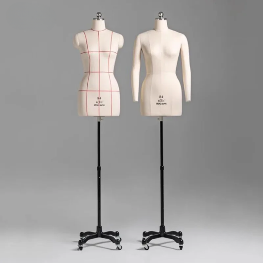 Apricot Dress Form Mannequin with Arms