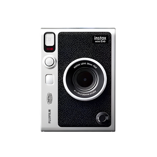 Black Instant Camera with Smartphone Connectivity for Easy Prints
