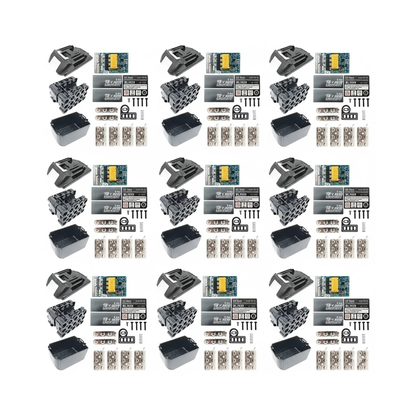 18V Lithium Battery Case with PCB Protection Housing Shell
