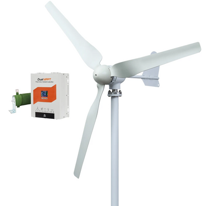 3KW Hybrid Wind Turbine Generator for Home Energy