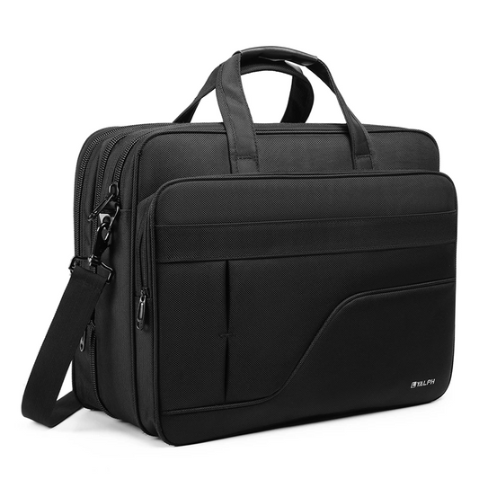 Heavy Duty Business Laptop Bag Large Capacity Shoulder Briefcase