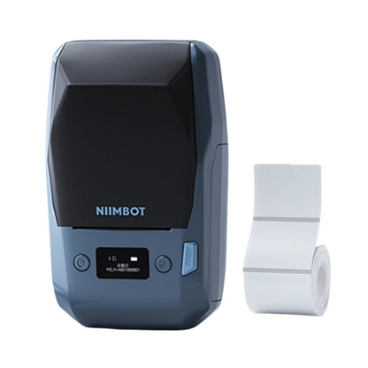 Compact 300DPI Label Printer with 40x30 Clear Labels