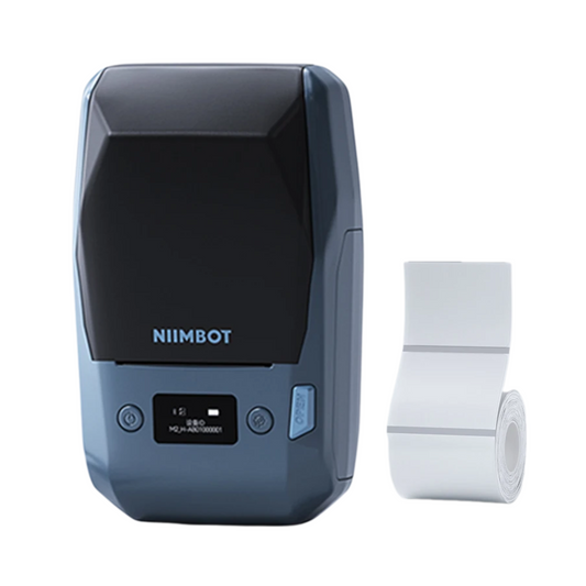 Compact 300DPI Label Printer with 40x30 Clear Labels