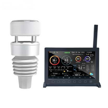 Smart Weather Station with TFT Display & Solar Sensor