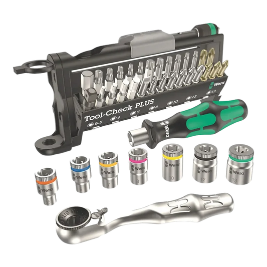 Portable 27-in-1 Ratchet Screwdriver Socket Set