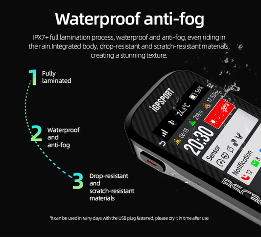 Wireless GPS Bike Speedometer with Cadence and Speed Tracking