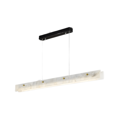 Black 120 cm Linear LED Ceiling Light Tricolor Hanging