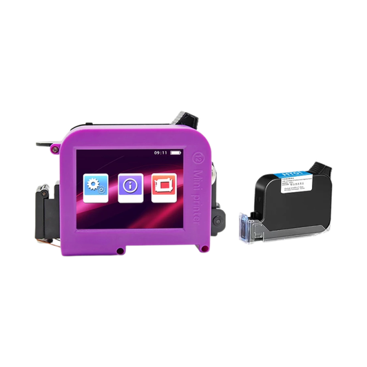 Mini Portable Label Printer for QR Codes and Dates