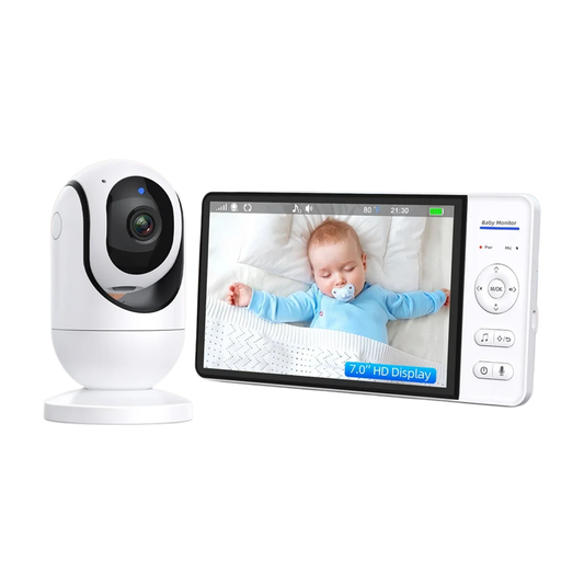 7 Inch Wireless Baby Monitor with Two Way Night Vision