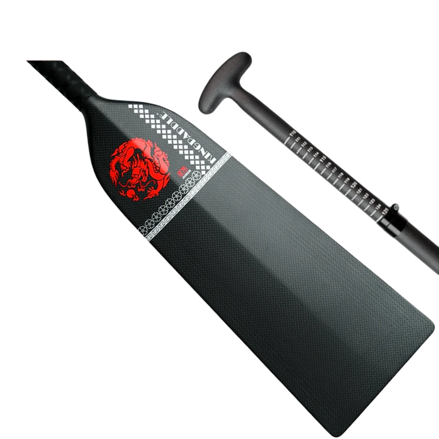 Adjustable Carbon Fiber Dragon Boat Paddle with Plastic Buckle
