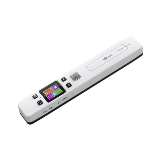 Mini White A4 Scanner Portable Handheld USB Photo and Document