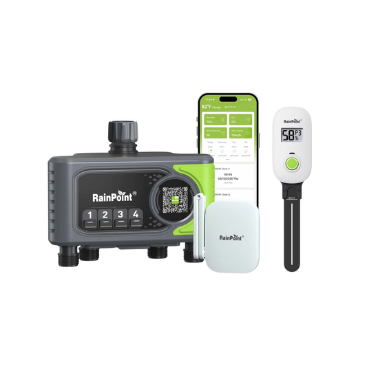 Smart WiFi Garden Water Timer Hub 4-Zone